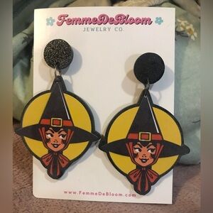 FemmeDeBloom Witch Earrings